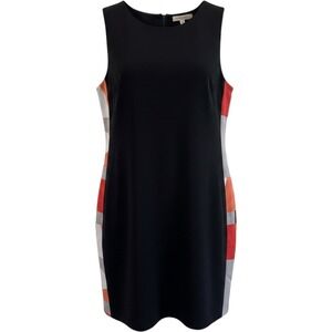 Tahari Arthur Levine Dress 16 Black Summer Party Wedding Guest Church Cocktail